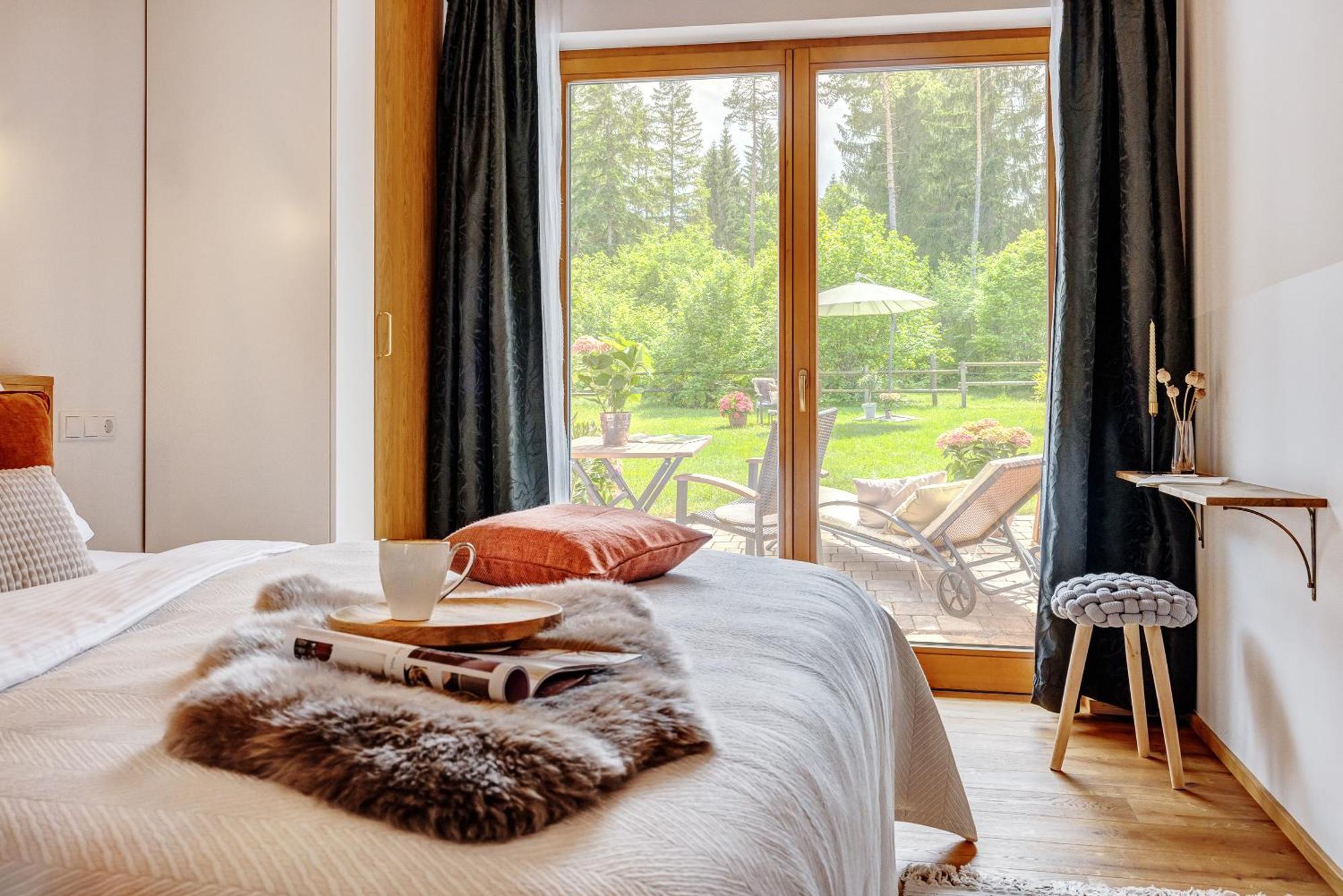Landhaus Trinis - Kleine Kaffee Tee Theke Mit Kuehlschrank - Parkplatz Rotta Exterior foto